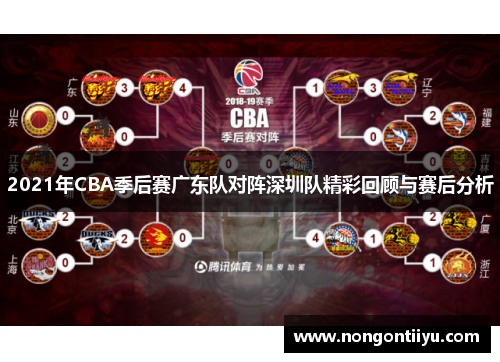 2021年CBA季后赛广东队对阵深圳队精彩回顾与赛后分析